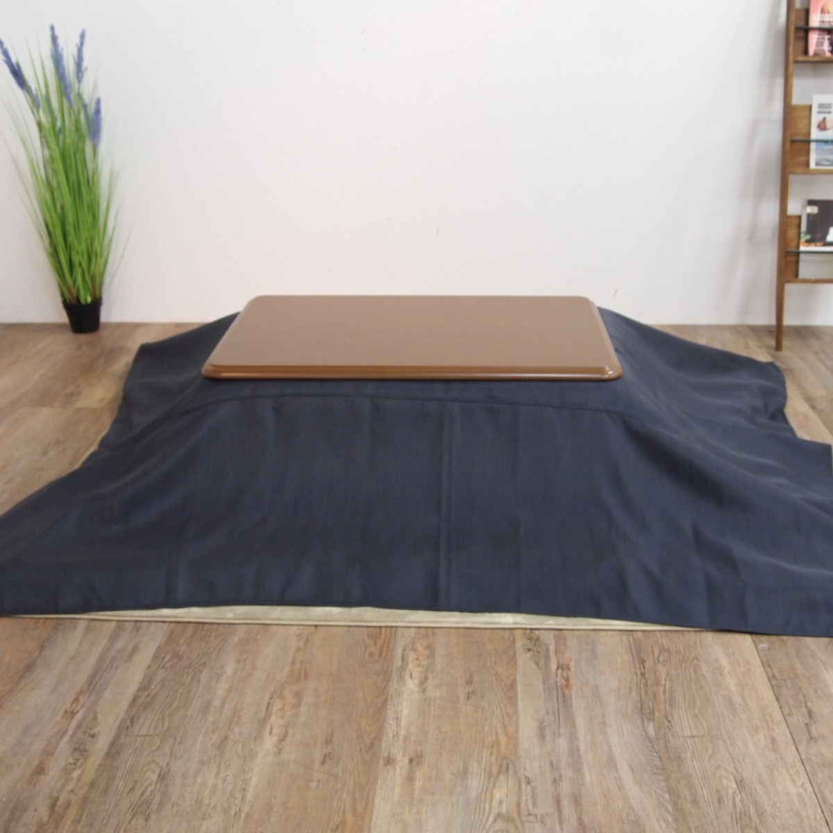 こたつ布団カバー 185×185cm 正方形 綿100％ 日本製 （ こたつ布団 カバー コタツ布団 洗える コタツ布団カバー こたつカバー コタツカバー ）_12