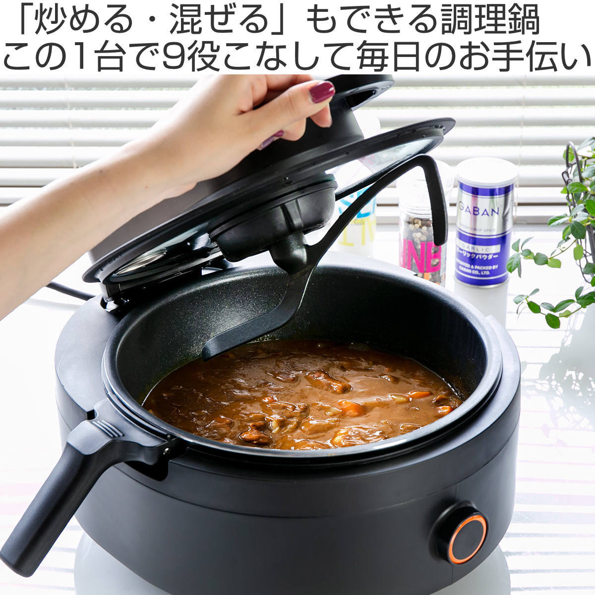 自動調理器 AINX Smart Auto Cooker （ 電気調理 自動調理 鍋 オート