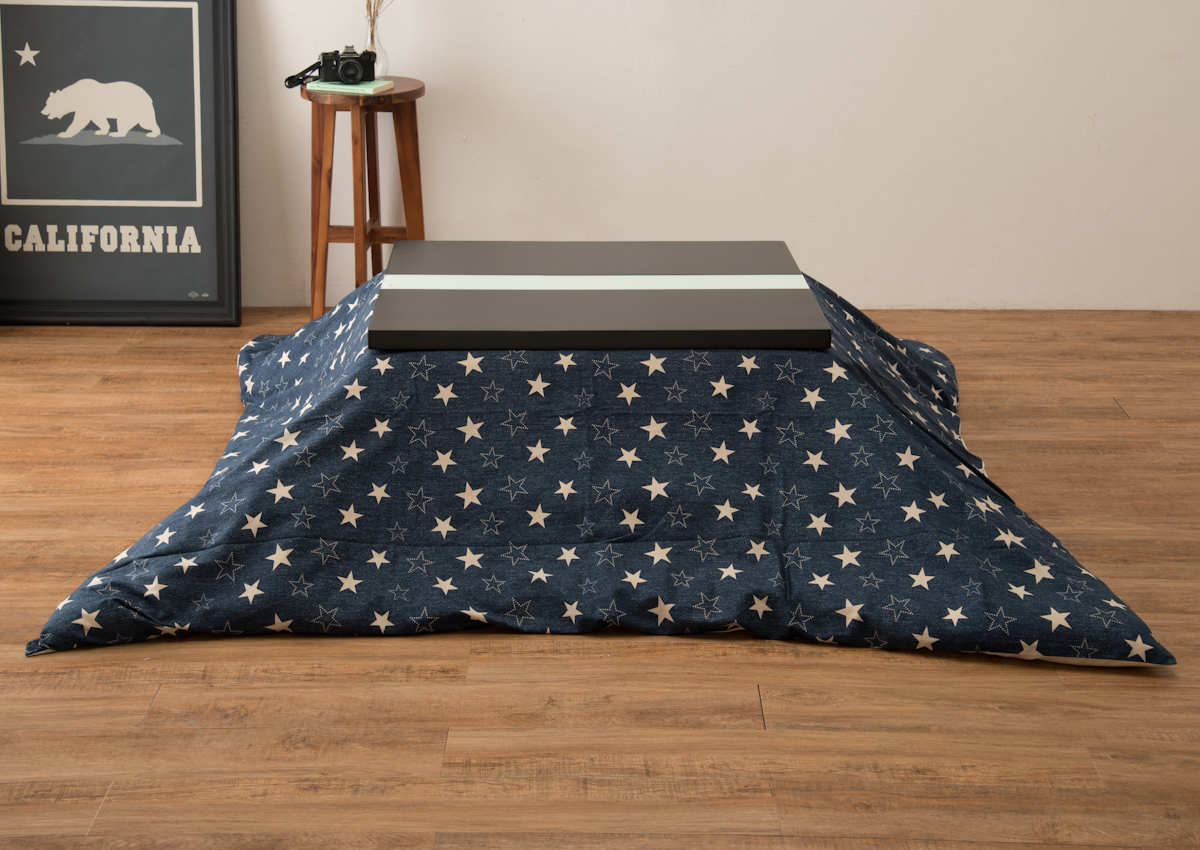 こたつ布団カバー 200×240cm 長方形 綿100％ 日本製 （ こたつ布団
