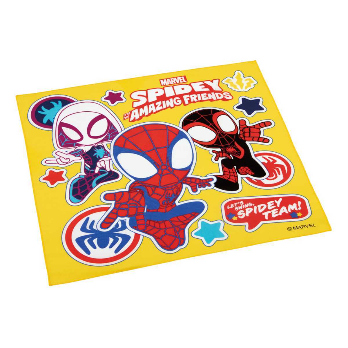 ランチクロス 43cm スパイダーマン SPIDEY （ ナフキン ランチョンマット 弁当包み 三角巾 子供 ）  :379043:インテリアパレットヤフー店 - 通販 - Yahoo!ショッピング