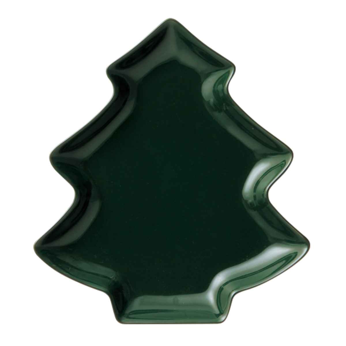 プレート ツリープレート 20cm クリスマス 磁器 美濃焼 日本製 （ 食洗