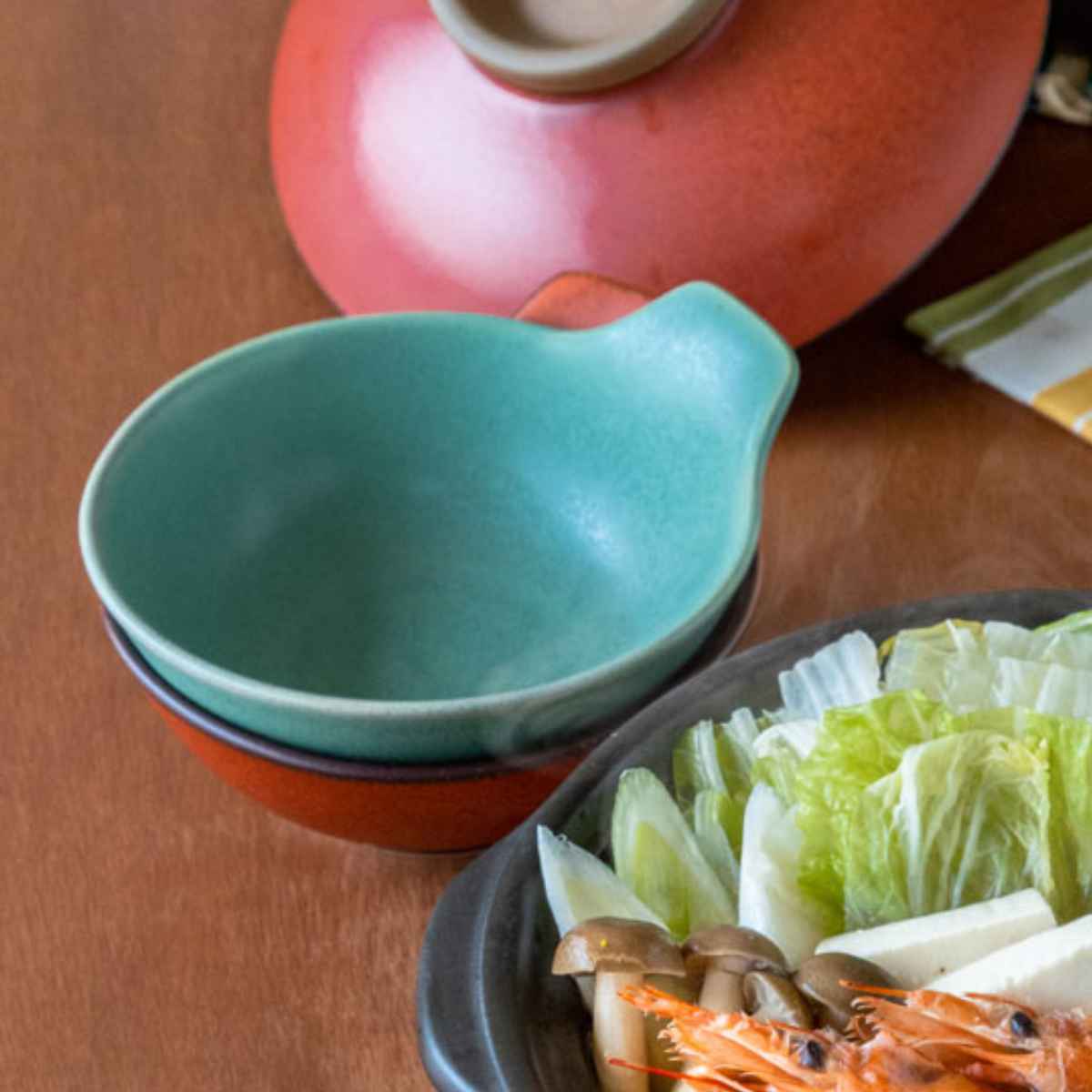 とんすい 14cm 南天 磁器 美濃焼 日本製 （ 食洗機対応 電子レンジ対応