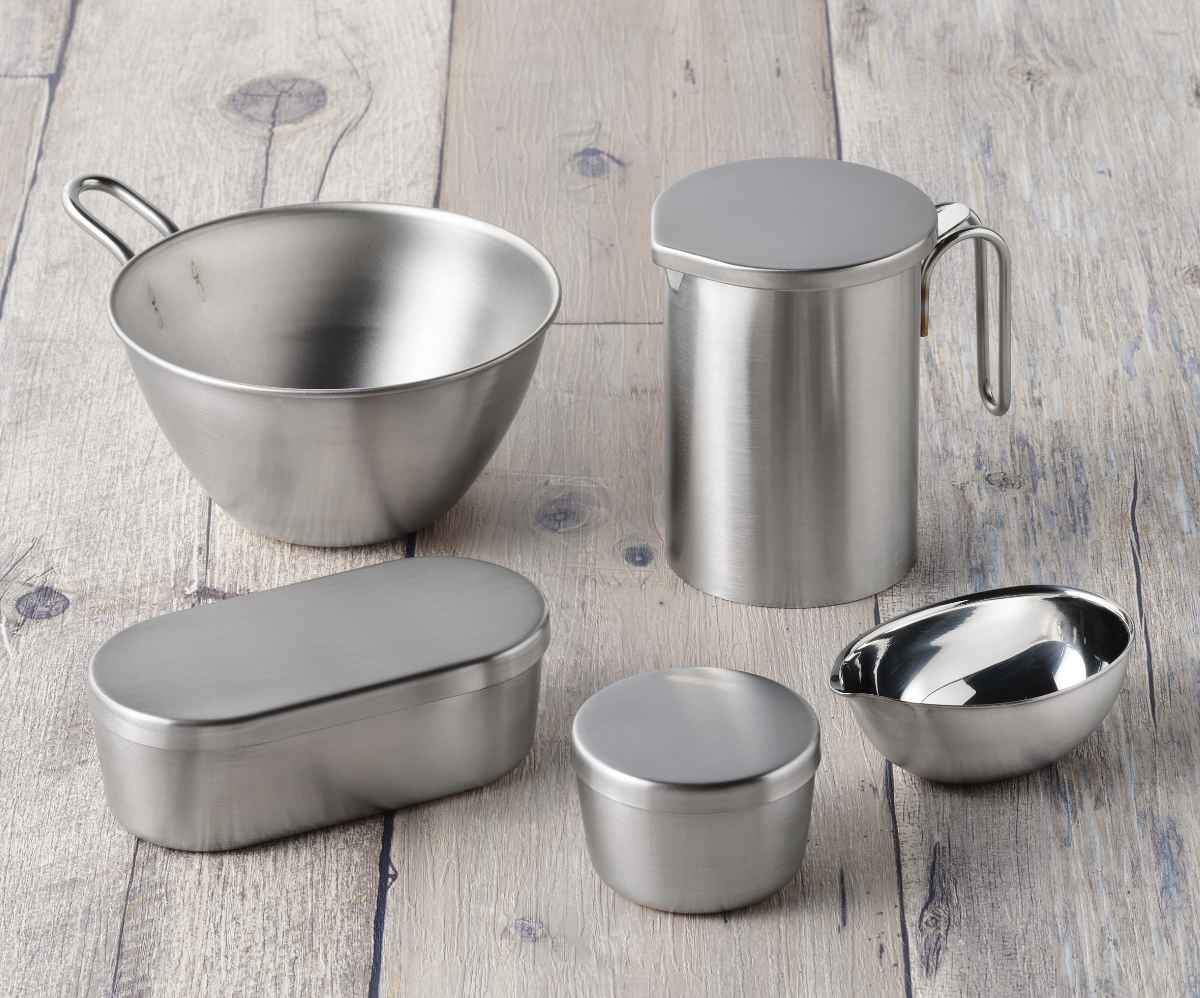 and（ヨシカワ） ボウル 12cm and 手つきボウル ステンレス製 日本製