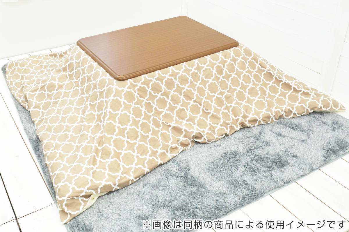 こたつ布団カバー 直径230cm 円形 綿100％ 日本製 （ こたつ布団 カバー コタツ布団 洗える コタツ布団カバー こたつカバー コタツカバー 丸 丸型 ）_3