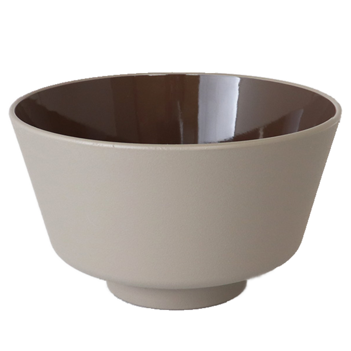 汁椀 400ml OWAN 角 乾漆 プラスチック 日本製 （ 食洗機対応 電子