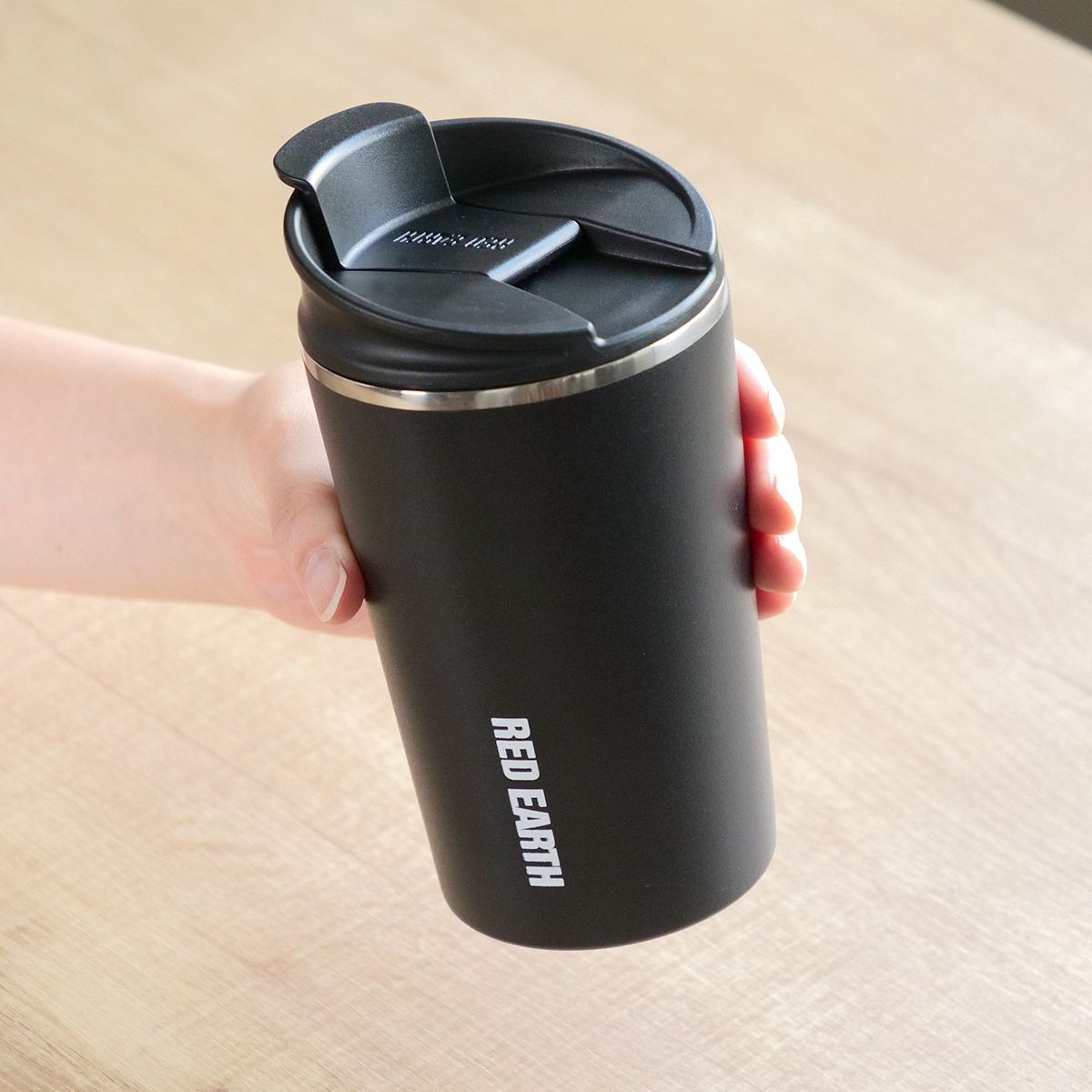 タンブラー フタ付き 350ml RED EARTH ステンレス （ ステンレス 