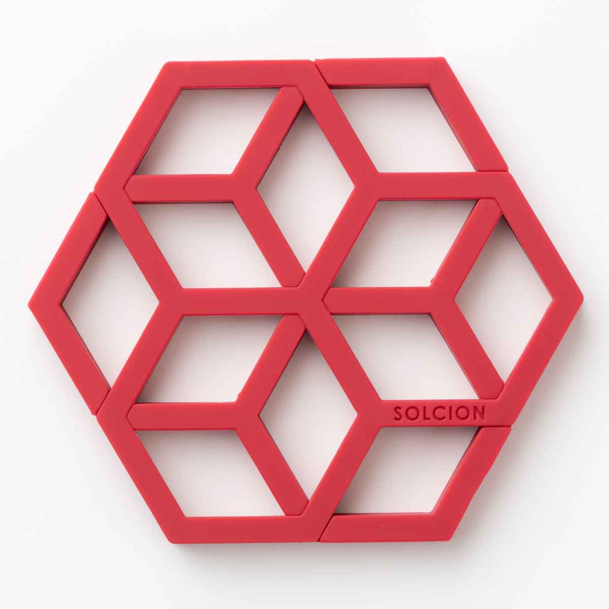 イケックス工業 鍋敷き シリコン製 2WAY Tangle Pot Stand ハニー