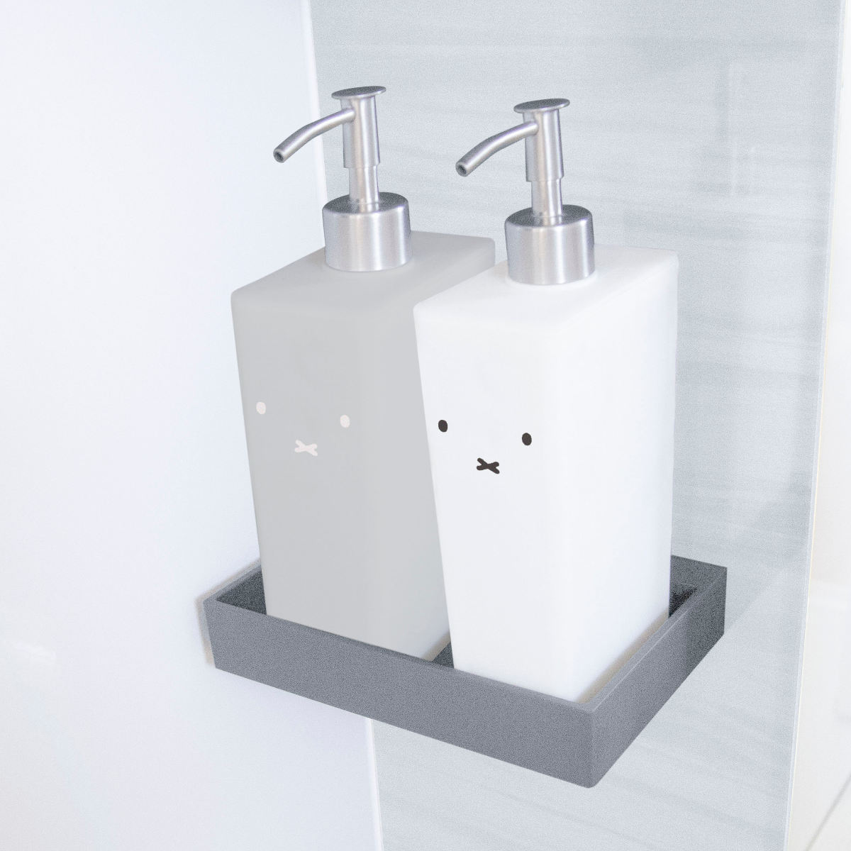 オカトー ディスペンサー ミッフィー 600ml （ miffy ボトル ホルダー