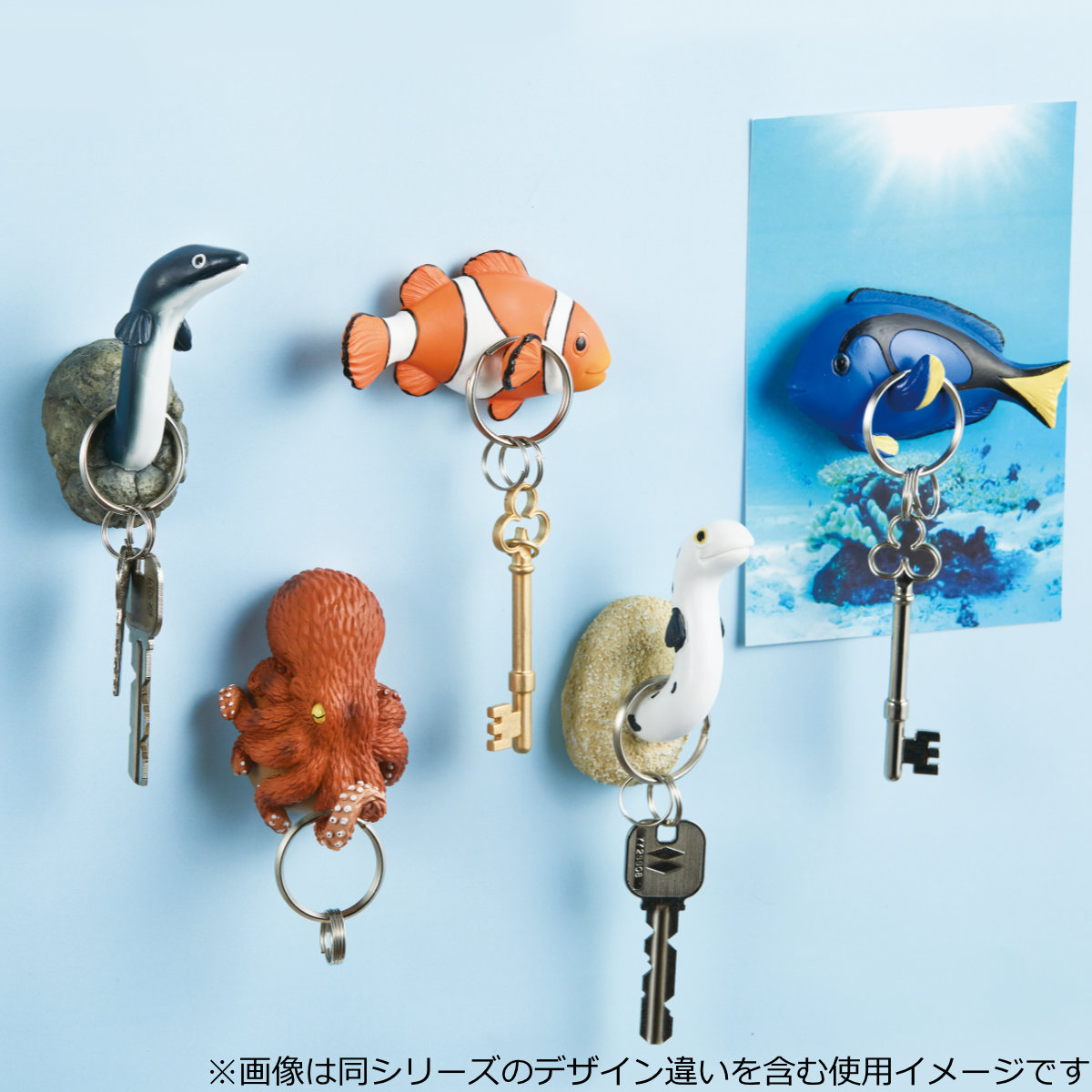 セトクラフト キーハンガー チンアナゴ （ キーフック マグネット