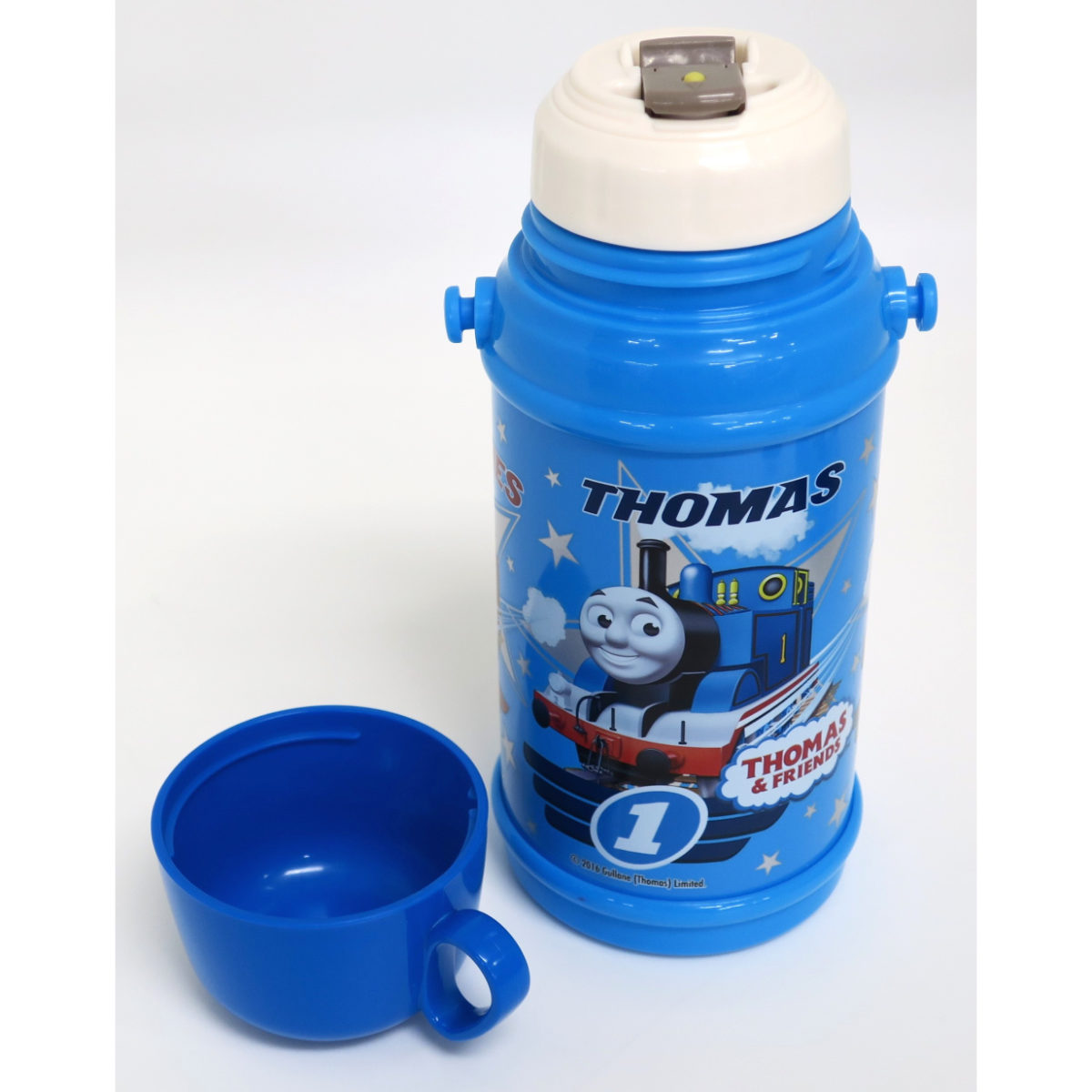 OSK（オーエスケー） 水筒 キッズ 600ml ステンレス コップ付き