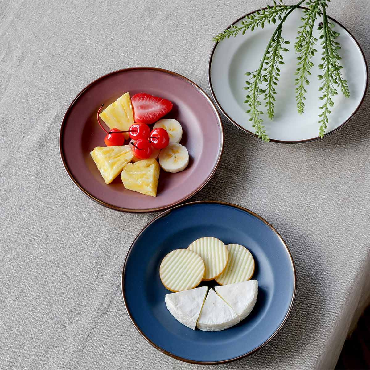 プレート 17cm essence 美濃焼 磁器 （ 食洗機対応 電子レンジ対応