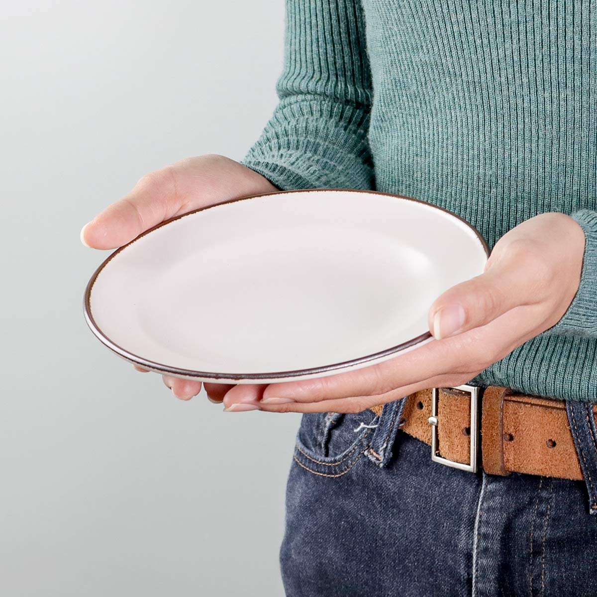 プレート 17cm essence 美濃焼 磁器 （ 食洗機対応 電子レンジ対応