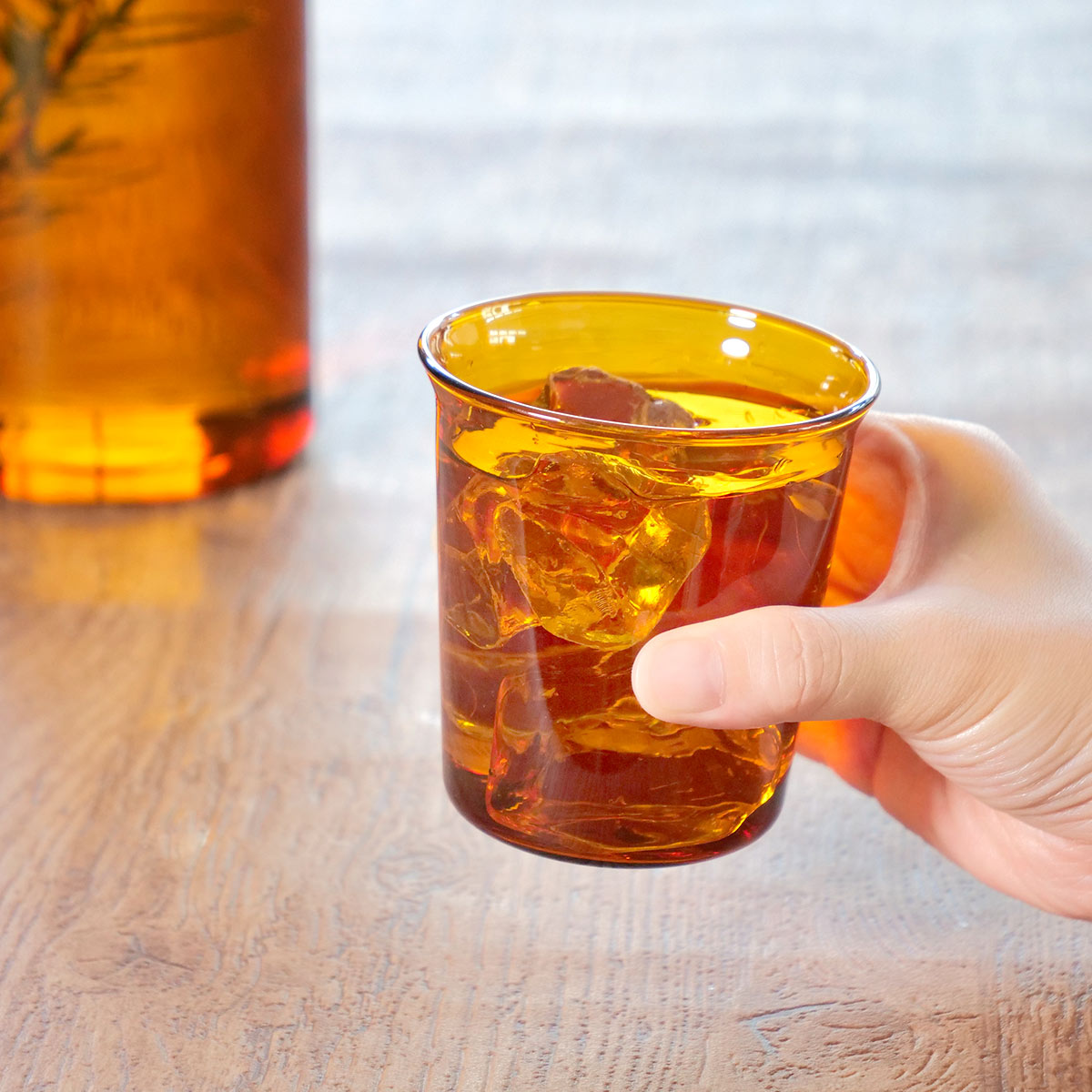 KINTO（キントー） CAST AMBER グラス 250ml （ グラス 耐熱ガラス 食