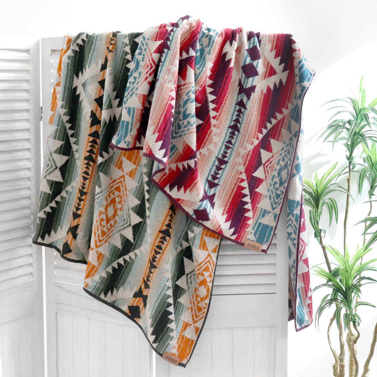 タオル スクロール 90×150cm （ バス ラグ ラグタオル 大判 大判タオル