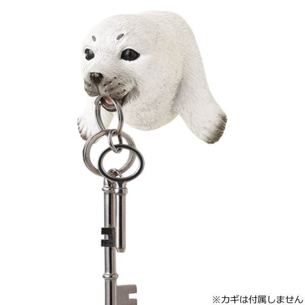 カナダ❤️4点セット　新品未使用　ワッペン&タグ&ファスナー&アザラシキーホルダー 海遊館〉3連キャストキーホルダー（アザラシ）(アザラシ)｜近鉄百貨店