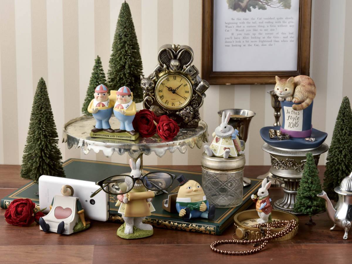 Disney（ディズニー） アクセサリートレー 時計うさぎ ふしぎの国の