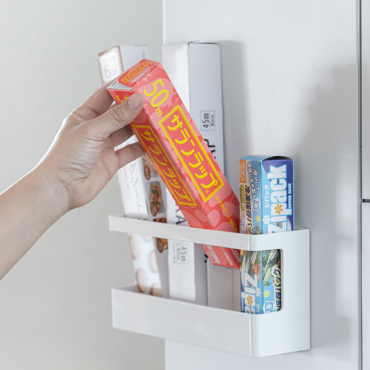 ラップホルダー キッチンポケット マグネット ...の詳細画像4