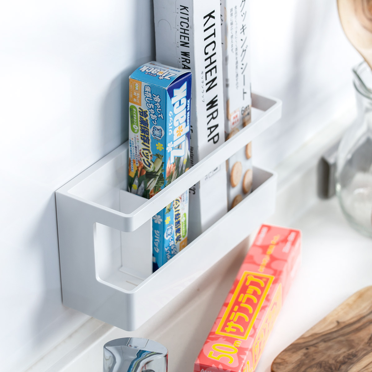 ラップホルダー キッチンポケット マグネット ...の詳細画像5