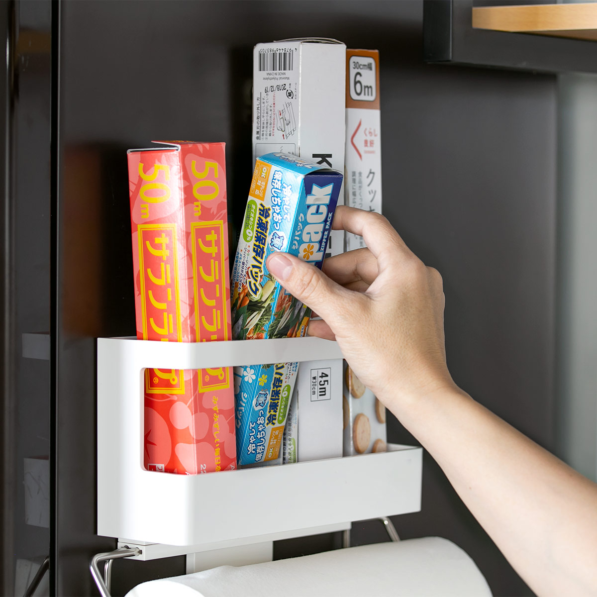 アスベル（ASVEL） ラップホルダー ポケットペーパーホルダー