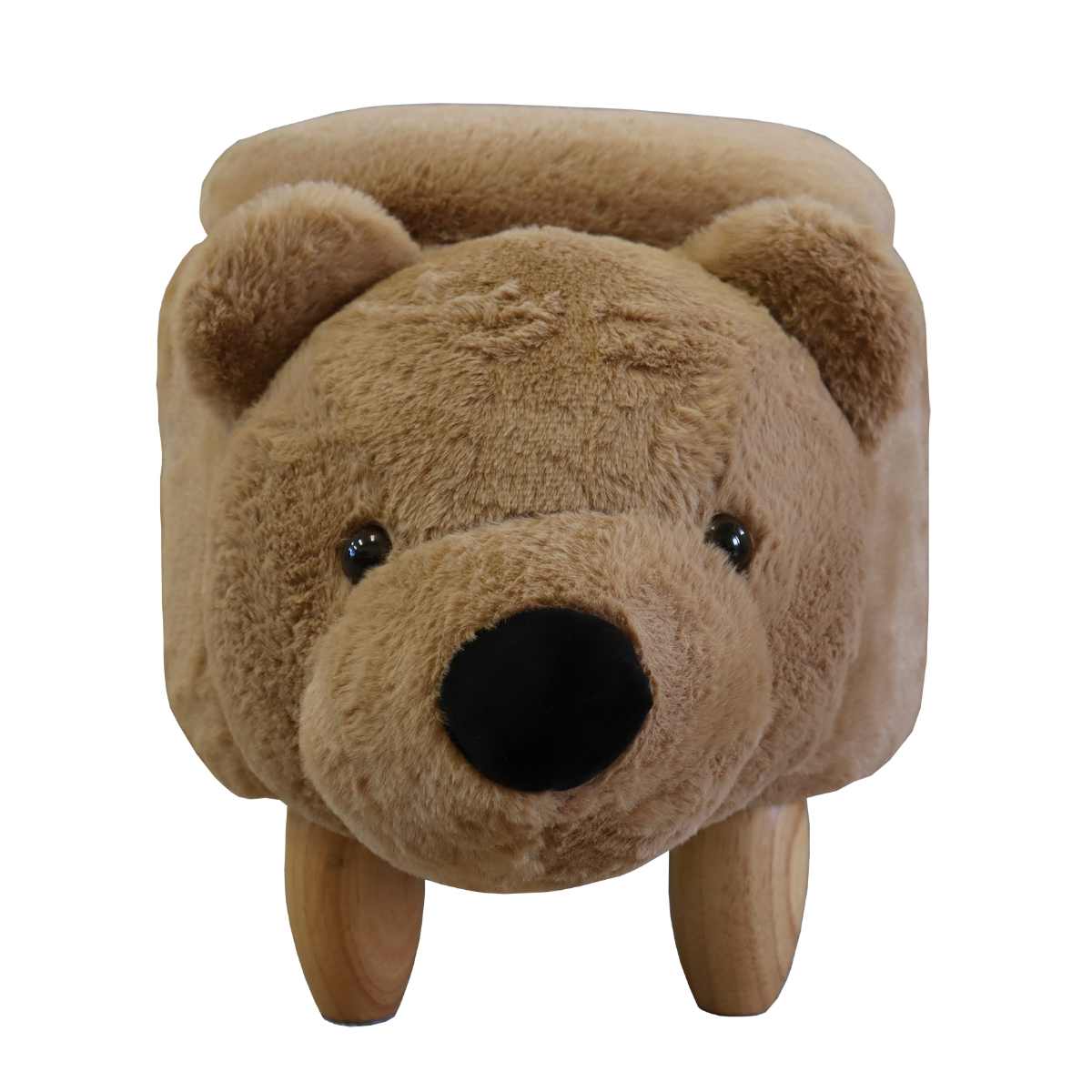 アニマルスツール 収納付き Annie 座面高36cm クマ （ スツール 椅子