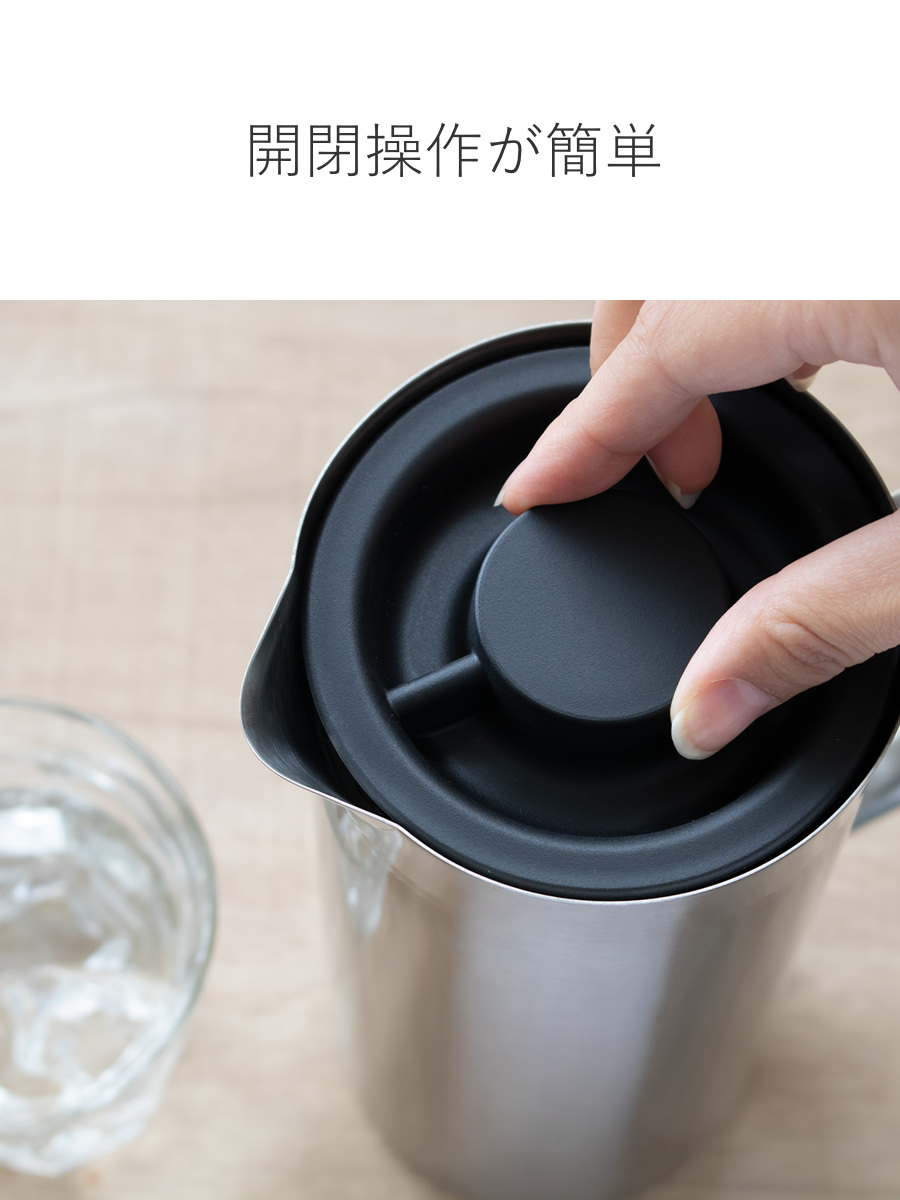 ピーコック魔法瓶工業 卓上ポット 1L 保温 保冷 ステンレス （ ポット
