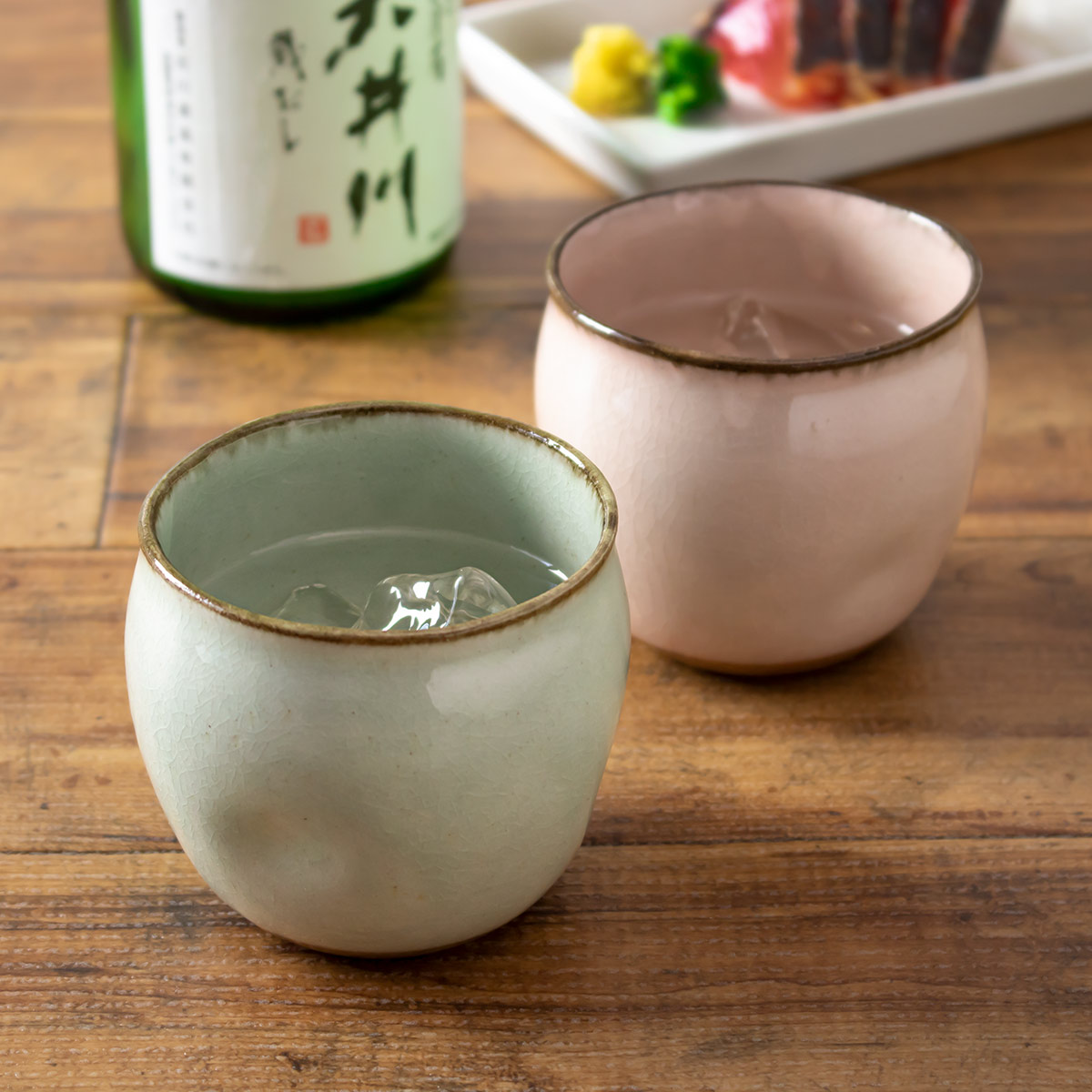 陶器　湯飲み 湯呑み 180ml 大 ころころ 2025新作 SHIKIKA 小鉢 フリーカップ 食器