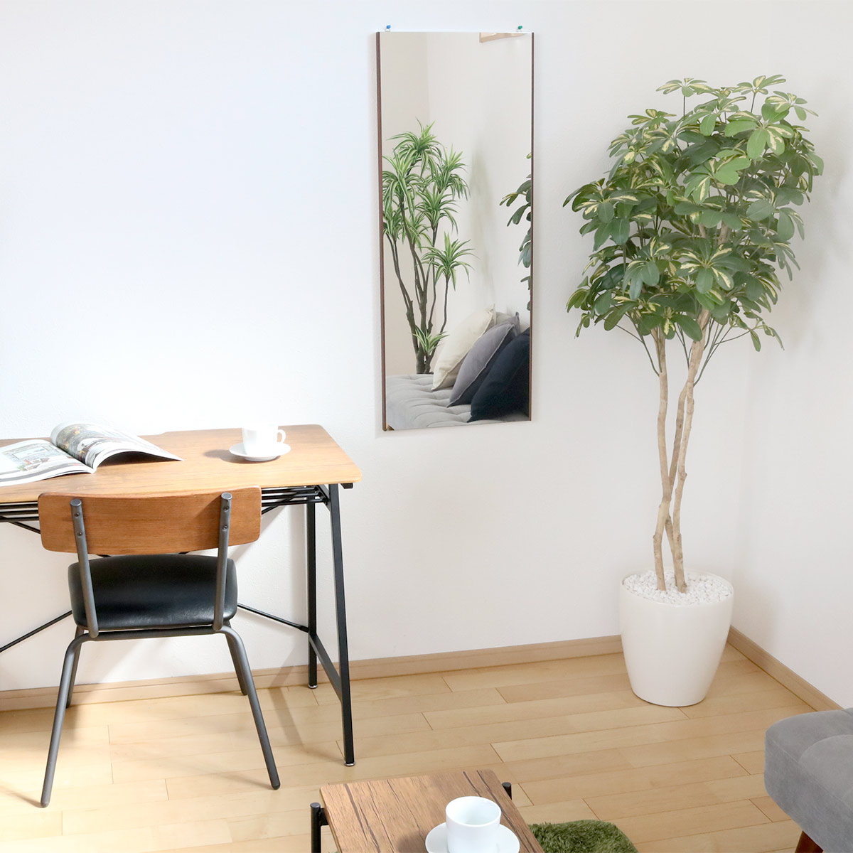 割れない鏡 リフェクスミラー エアー ミニ 40×100cm （ 鏡 ミラー