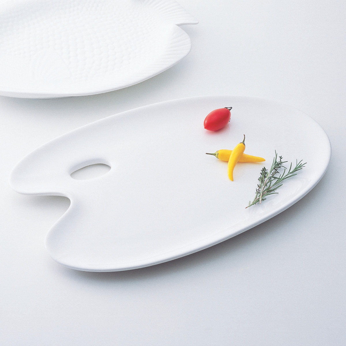 プレート パレットプラター 40cm M.STYLE グランデビアンカ 磁器 （ 食