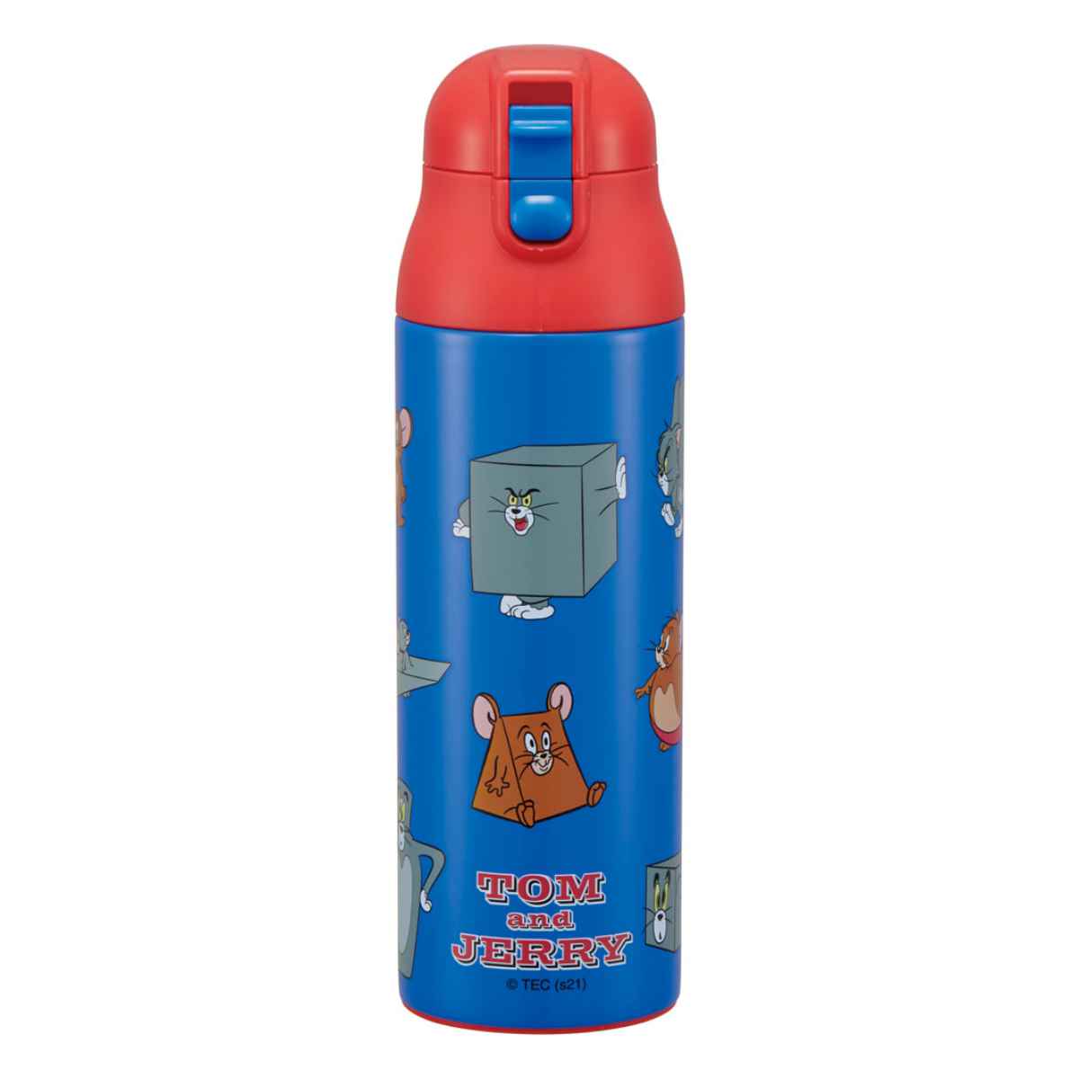 スケーター 水筒 500ml ステンレス 直飲み ワンプッシュ トム