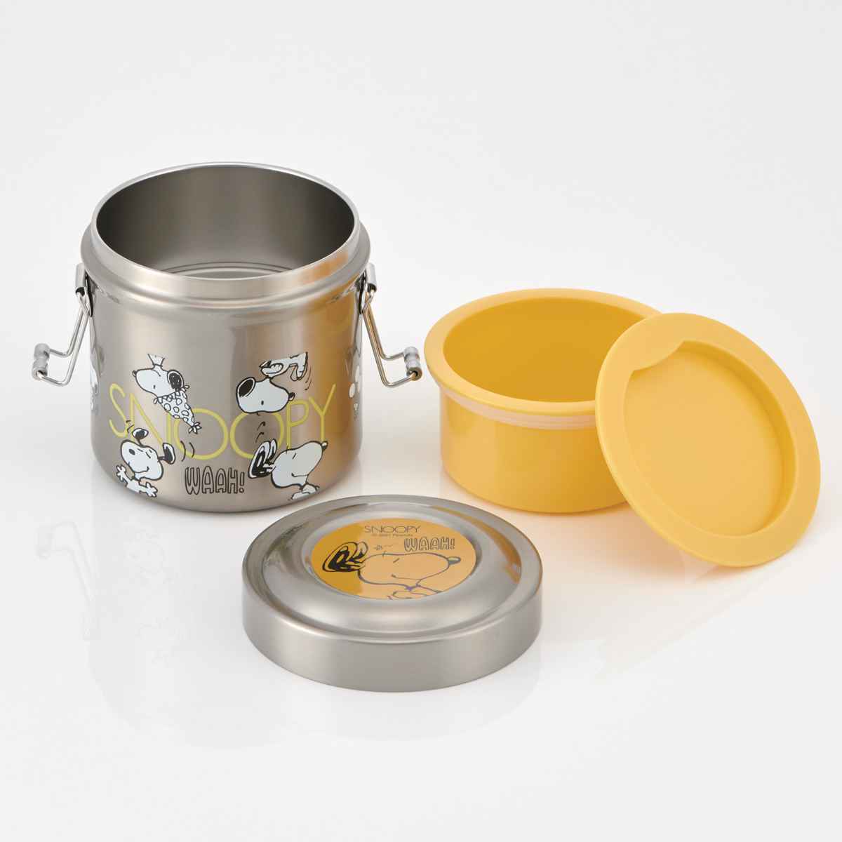 スケーター 弁当箱 保温 480ml 抗菌 真空 ステンレス PEANUTS