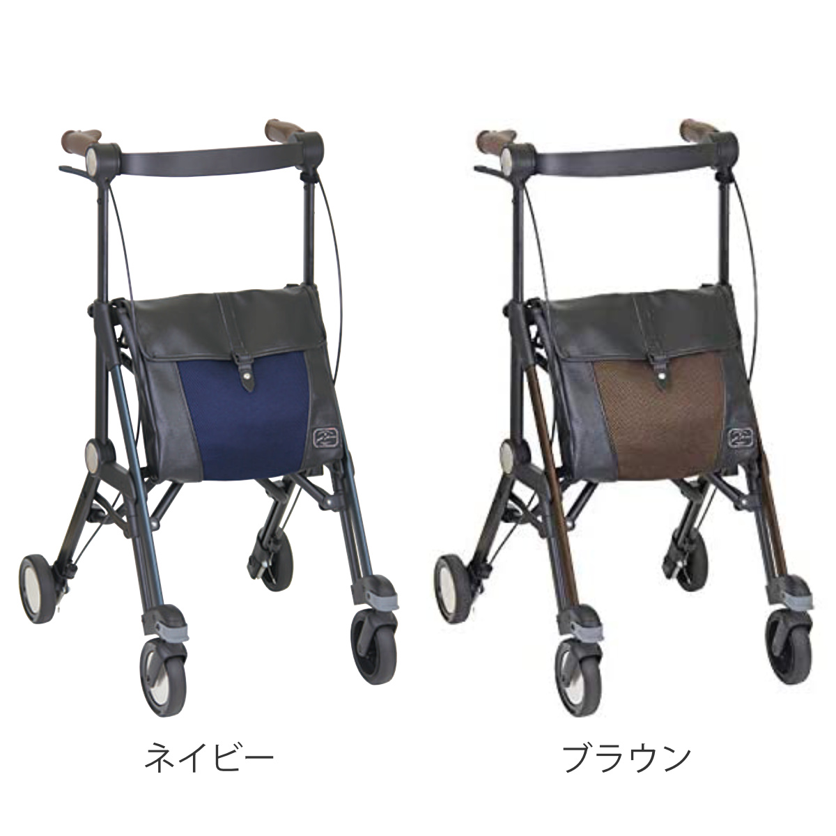 介護用歩行車 送料別途見積】次世代歩行車 neo-NOPPO（ネオ ノッポ） シルバー