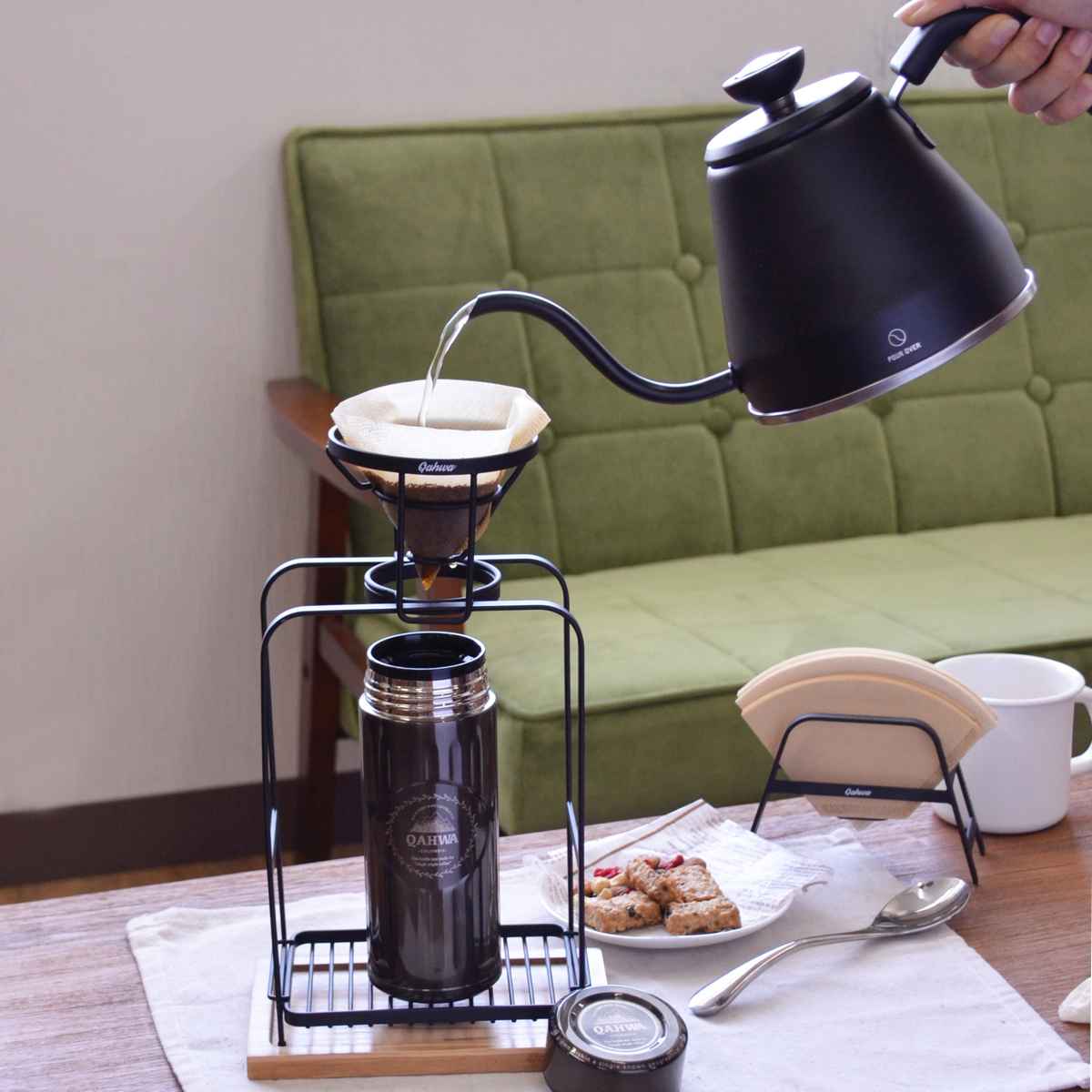 CB JAPAN（シービージャパン） ドリップケトル 温度計付き 900ml