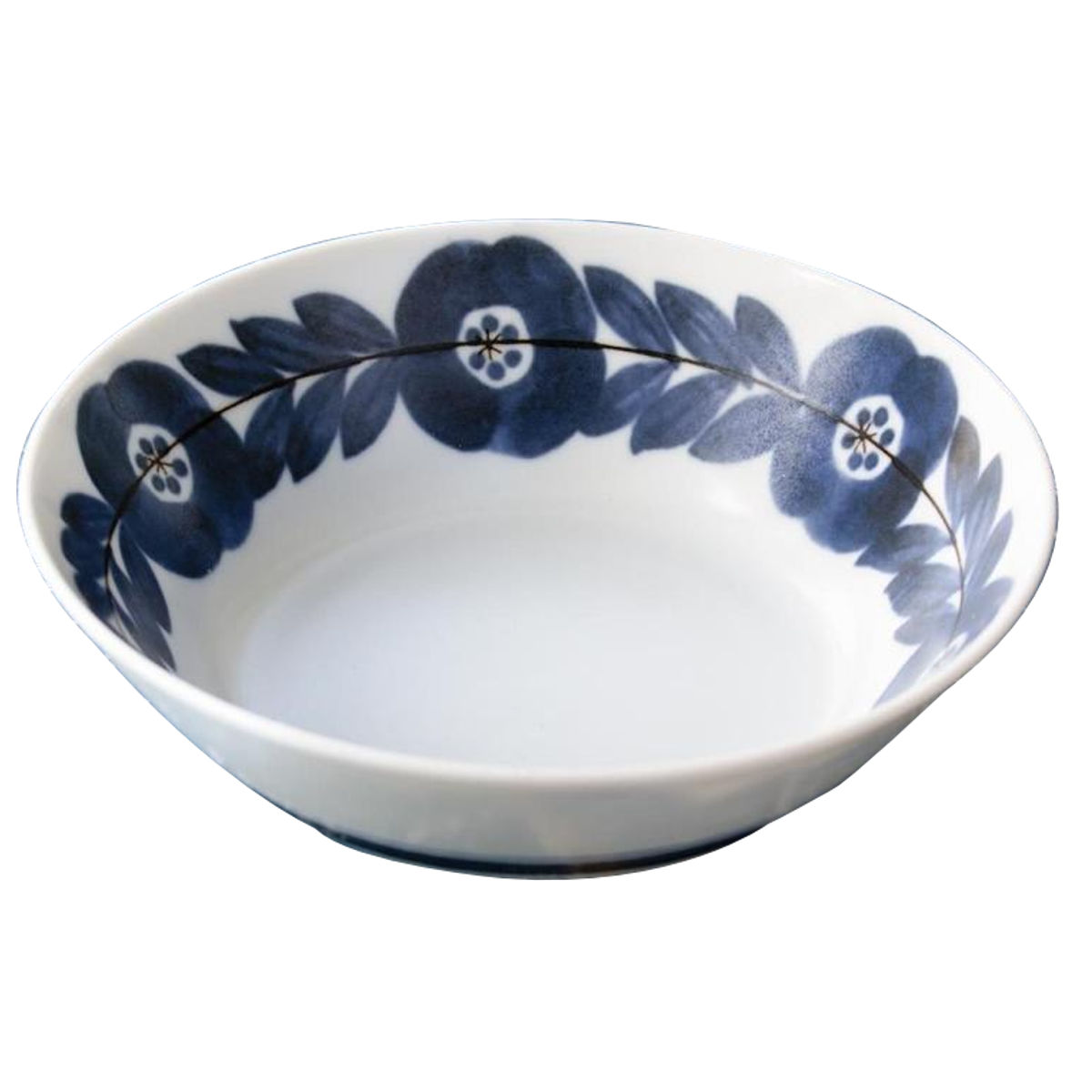 ボウル 15cm ブロッサム 磁器 美濃焼 5個セット （ 食洗機対応 電子