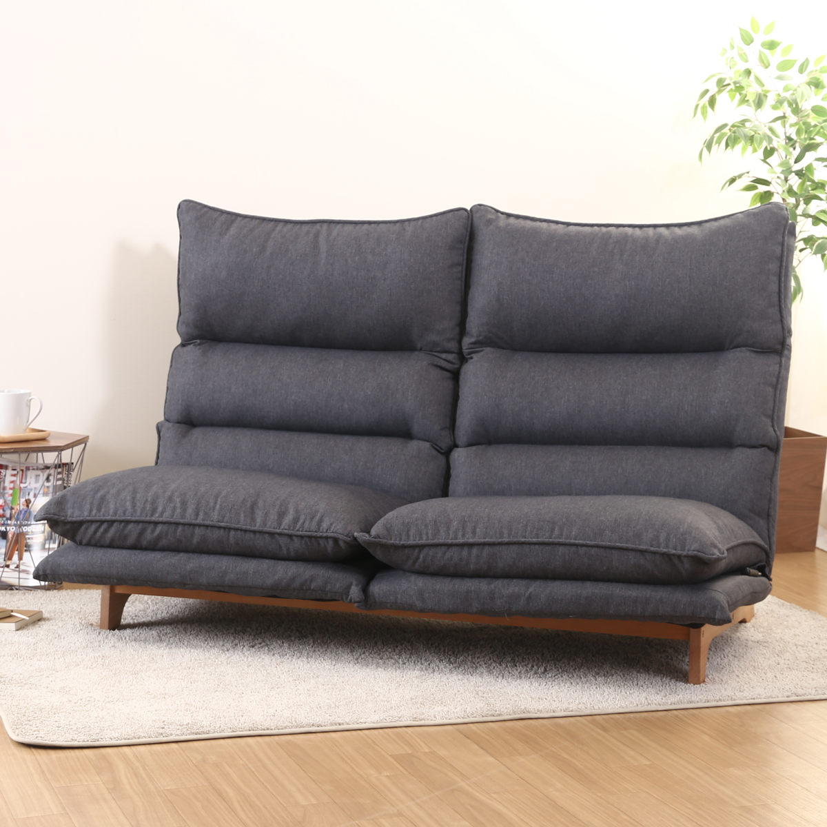 不二貿易（Fuji Boeki） ソファ リクライニング 二人掛け 幅140cm