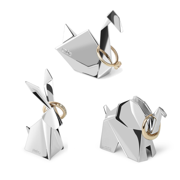 Umbra（アンブラ） リングスタンド オリガミ 3個セット