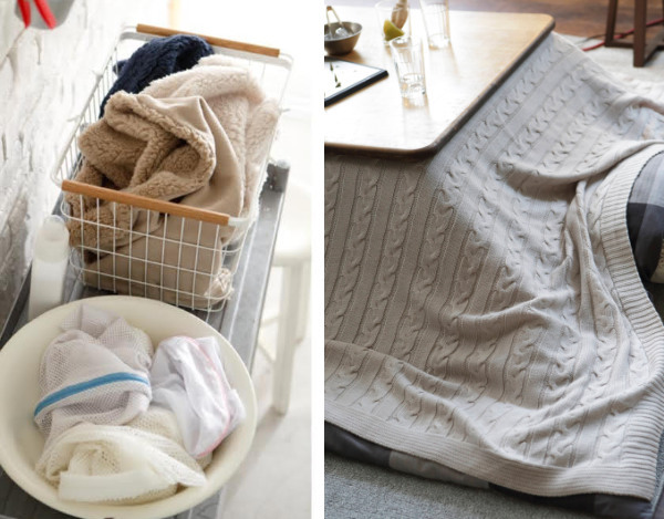 マルチカバー Fab the Home 190×240cm L ケーブルニット （ ソファ