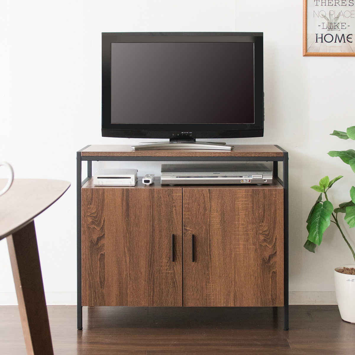 テレビ台 幅80cm ハイタイプ オープン収納付 キャビネット ( テレビ テレビ台 幅80cm ハイタイプ オープン収納付 キャビネット ( テレビ