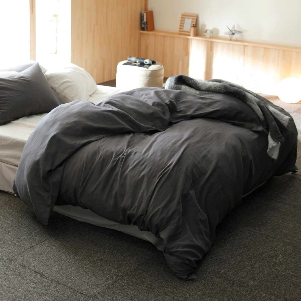 掛け布団カバー Fab the Home シングル ダブルガーゼ 綿100