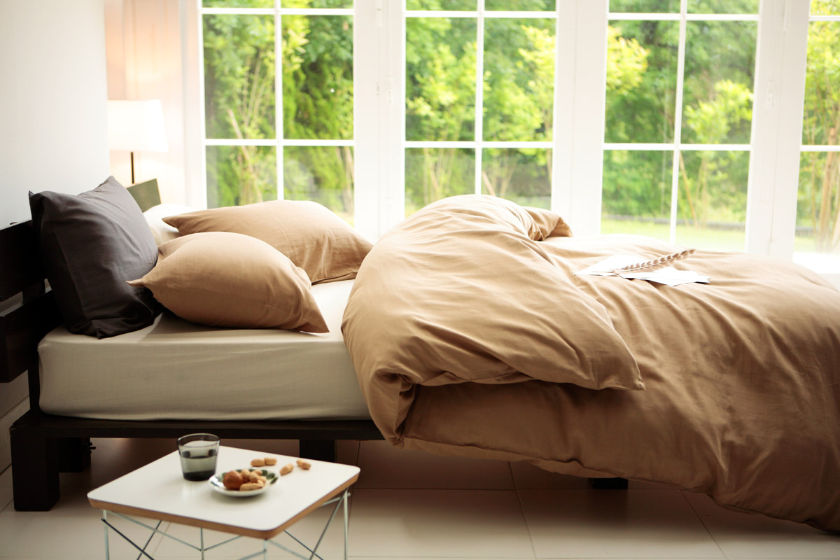 掛け布団カバー Fab the Home シングル ダブルガーゼ 綿100