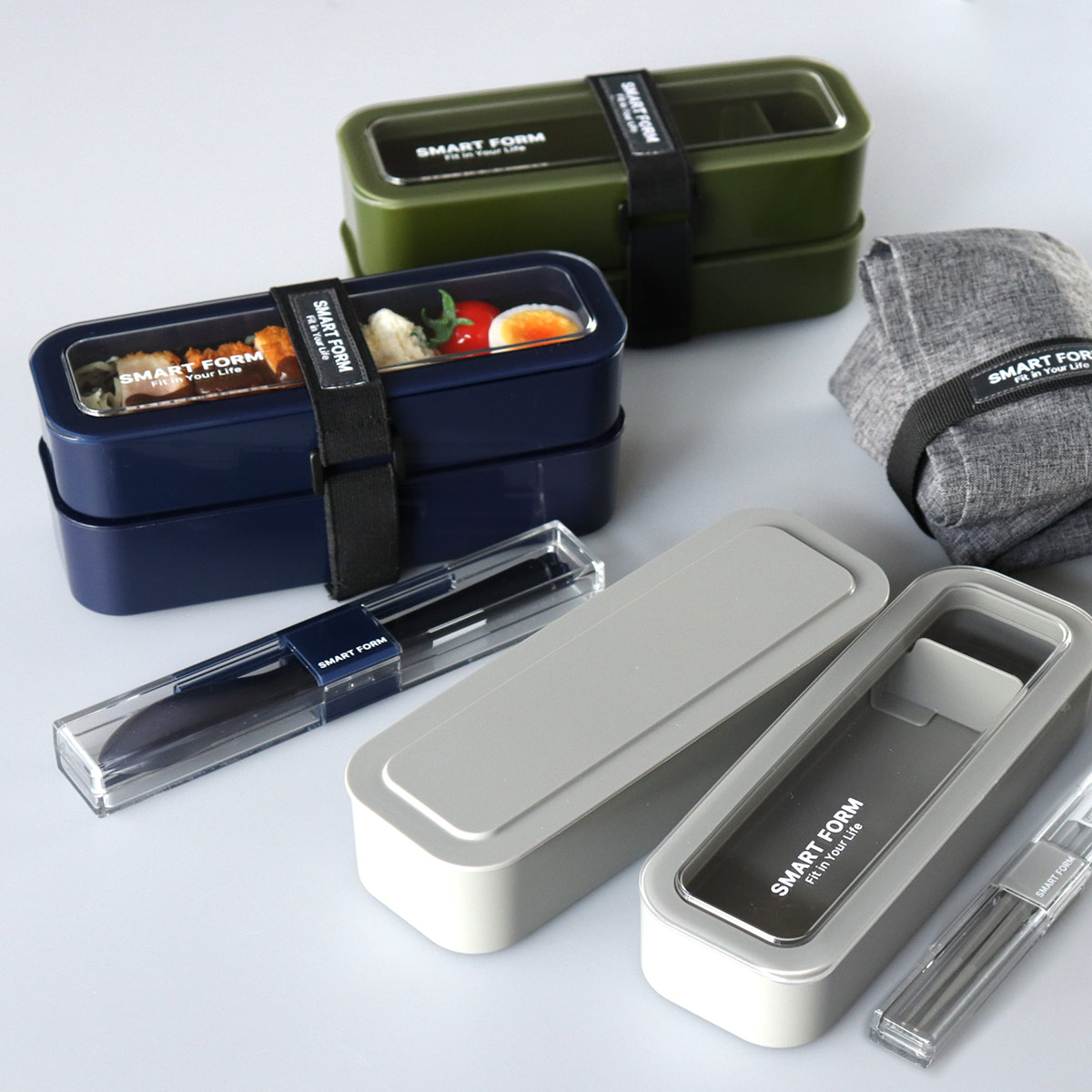 箸箱セット 19.5cm とっても強いケース入り （ 箸 箸箱 お箸 箸ケース