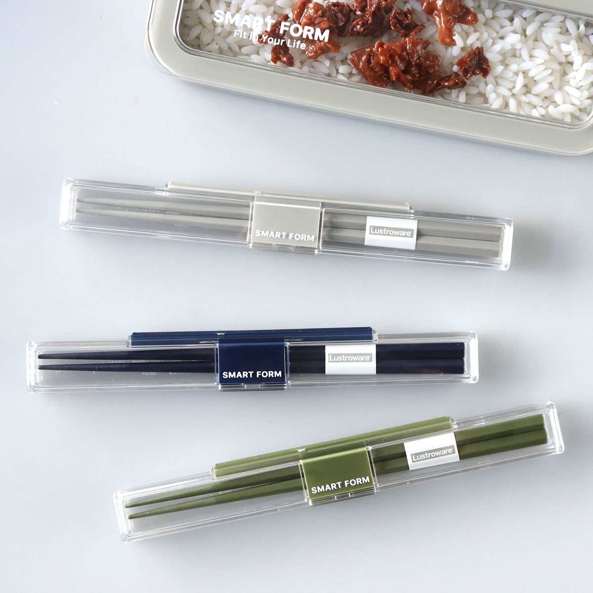 箸箱セット 19.5cm とっても強いケース入り （ 箸 箸箱 お箸 箸ケース