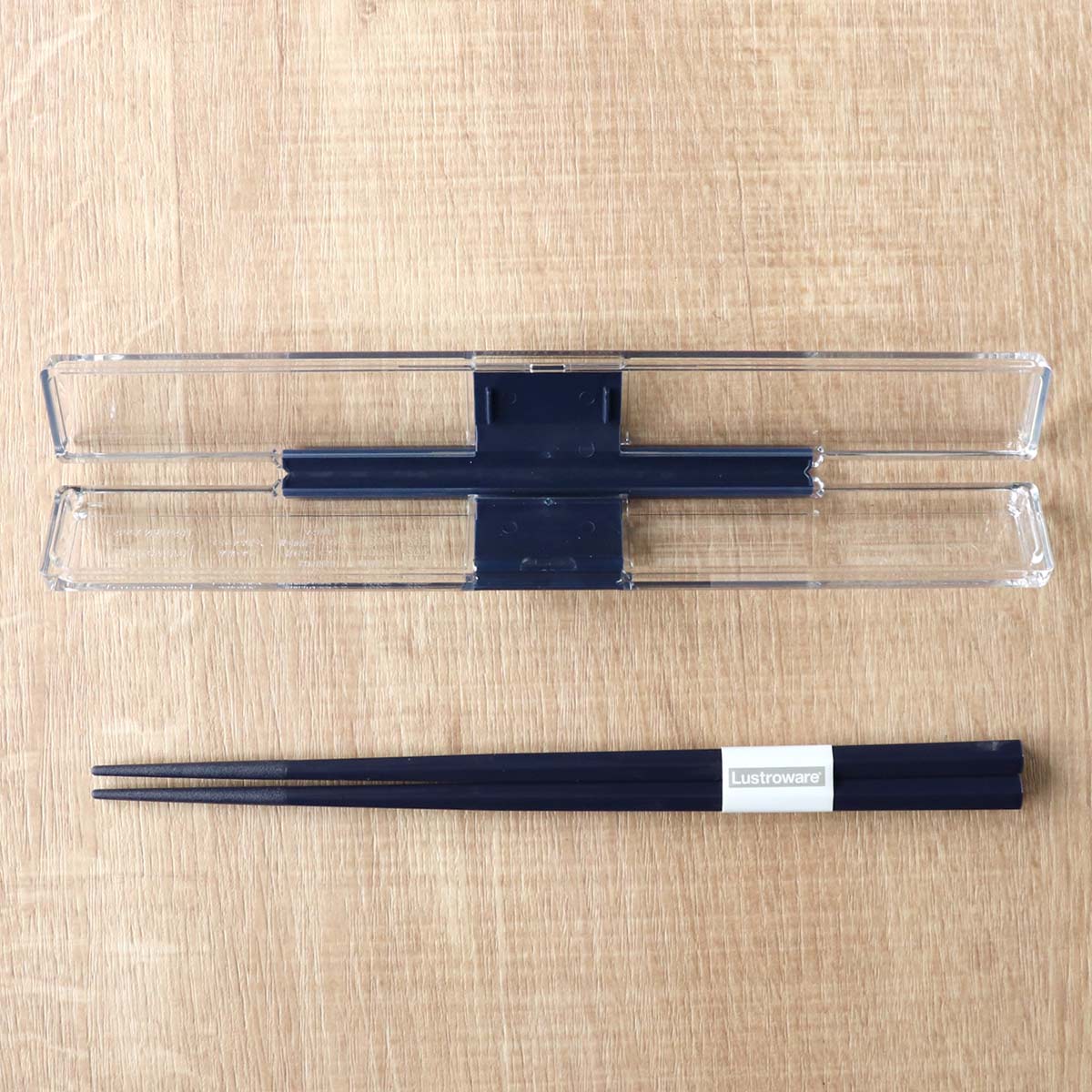 箸箱セット 19.5cm とっても強いケース入り （ 箸 箸箱 お箸 箸ケース