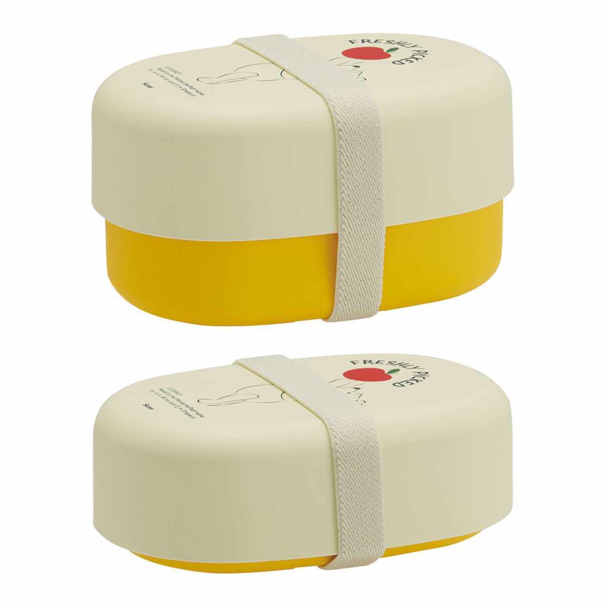 スケーター 弁当箱 2段 480ml 塗 くまのプーさん LOVEGROW