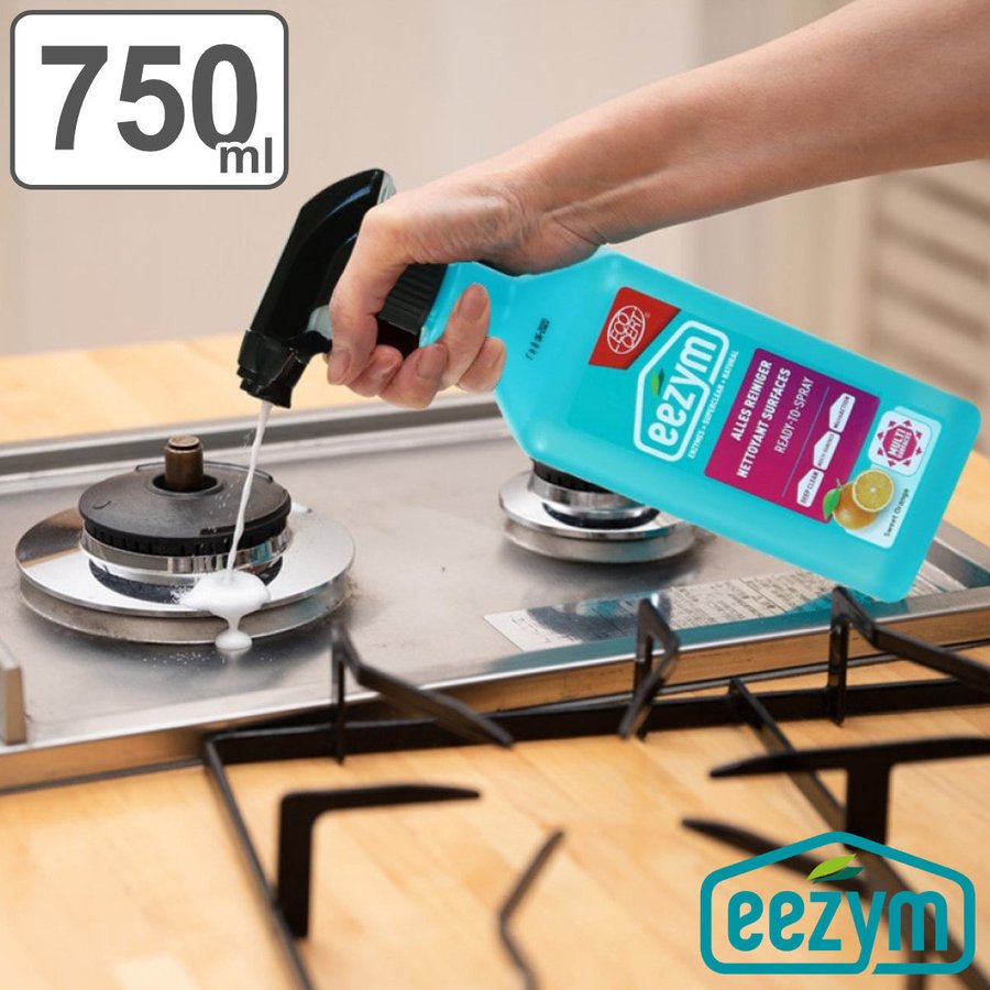 eezym マルチクリーナー 750ml マルチサーフェスクリーナー オレンジ （ イージム 万能洗剤 油落とし 油汚れ 頑固 汚れ 落とす 掃除 洗剤 キッチン ）