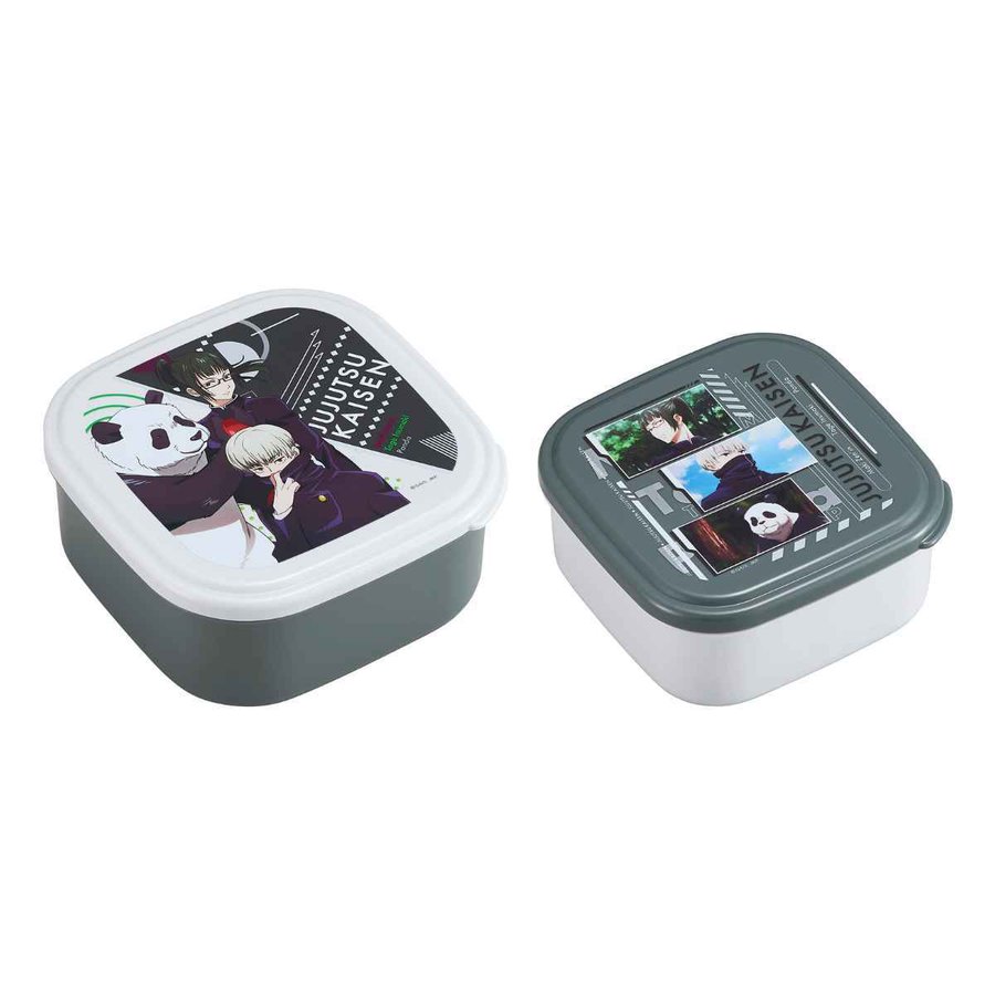 弁当箱 2個セット 呪術廻戦 2年生 入れ子 （ レンジ対応 シール容器 お