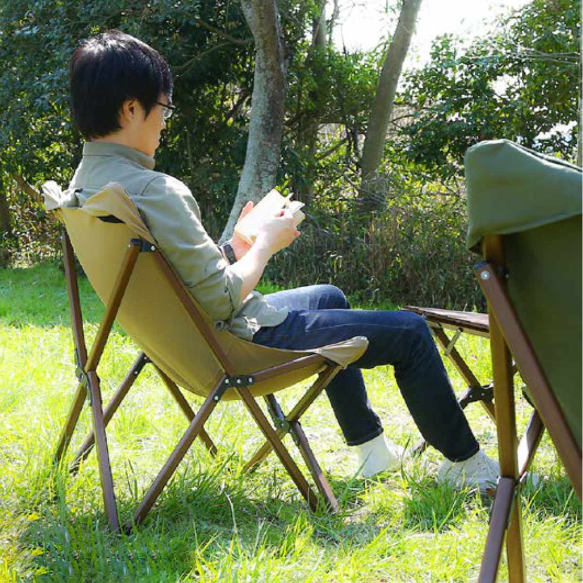 不二貿易（Fuji Boeki） アウトドアチェア リラックスチェア