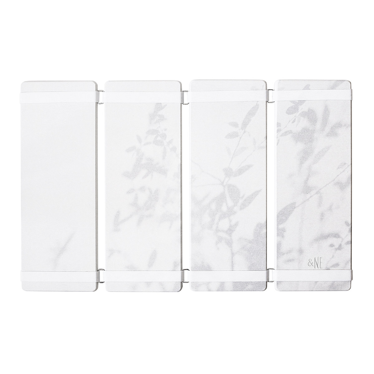 ＆NE バスマット 珪藻土 折りたたみ 60×39cm （ バス マット 珪藻土