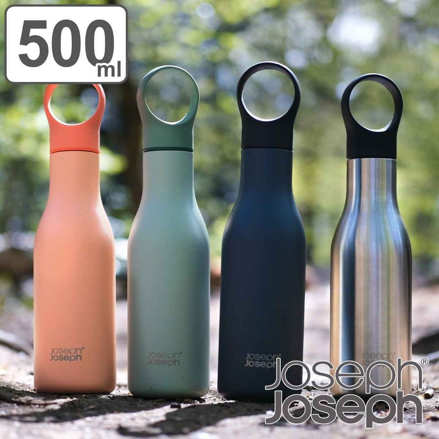 Joseph 水筒 500ml 保温 保冷 ループ 真空断熱ウォーターボトル