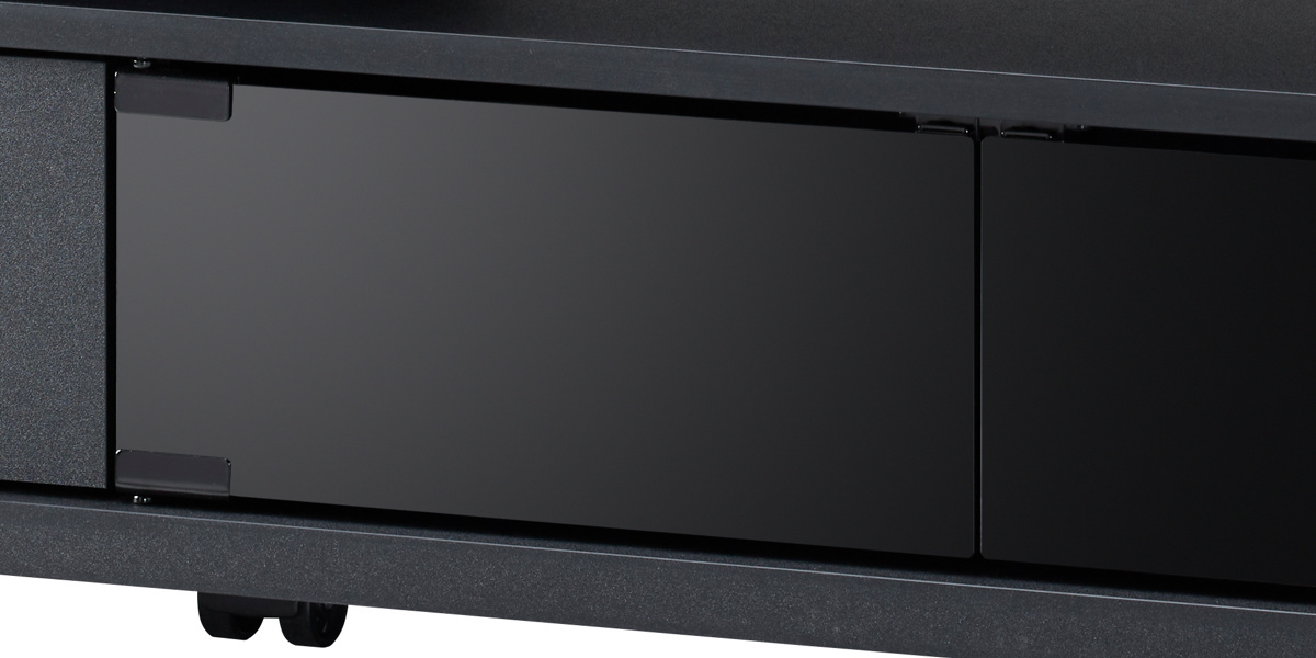 朝日木材加工 テレビ台 ローボード キャスター付 ヌック 幅140cm