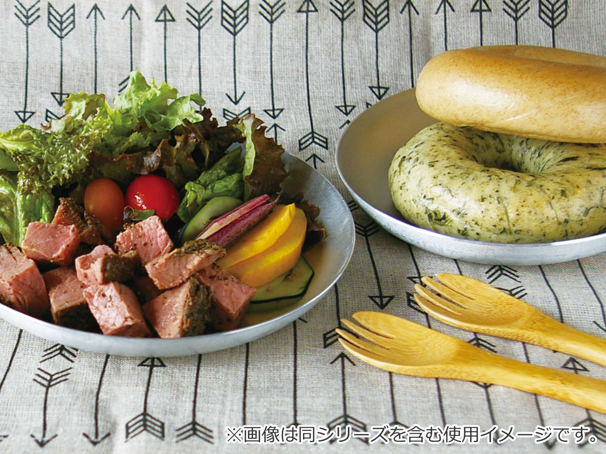 アルミ皿 Lサイズ 直径18cm （ プレート アルミ製 皿 食器 アルミ 約